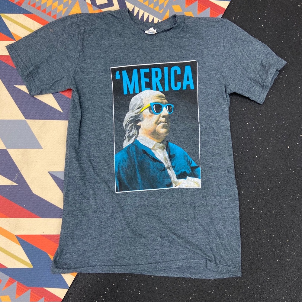 Men’s Small Gildan  ‘Merica T-Shirt